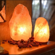 Natural Himalayan Pink Salt Lamp with Switch for Home Decor - Gioovinci
